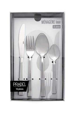 Ménagère en acier inoxydable Smart - 16 pièces