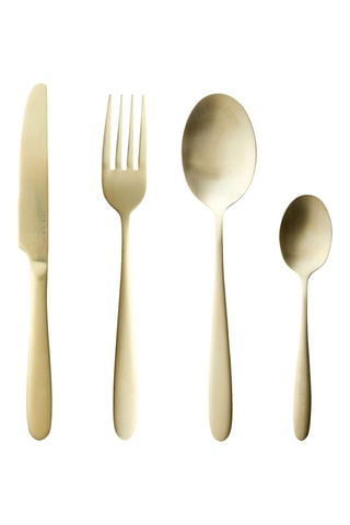 Ménagère en acier inoxydable Tanganyika - 16 pièces