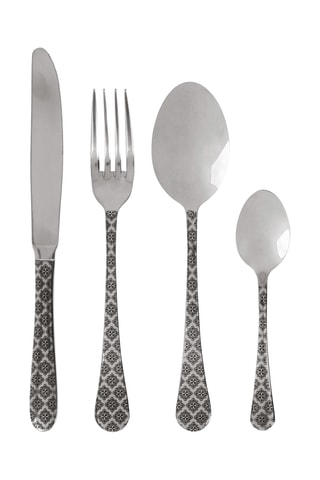 Ménagère en acier inoxydable Louisa - 16 pièces