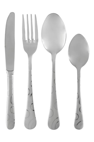 Ménagère en acier inoxydable - 16 pièces