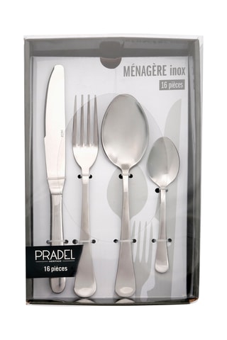 Ménagère en acier inoxydable - 24 pièces