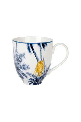 6 mugs en porcelaine Balade Dans La Jungle - 35 cl