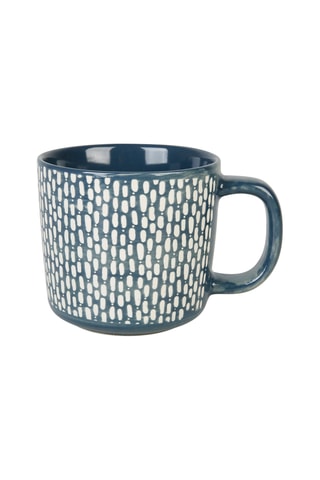 6 mugs en grès Suivez l'artiste - 25 cl