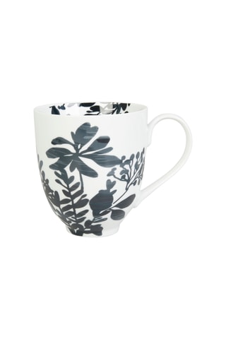 6 mugs en porcelaine Ombres bucoliques - 35 cl