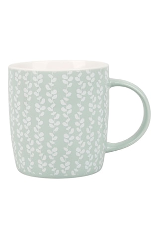 6 mugs en New Bone China Nature Botanique - 35 cl - Modèle aléatoire