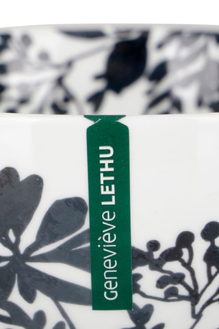 4 bols en porcelaine Ombres bucoliques - 61 cl