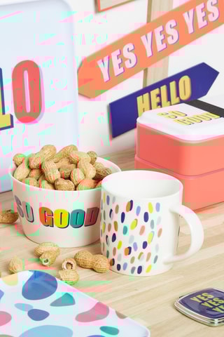 6 bols en New Bone China Elan - 52 cl - Modèle aléatoire