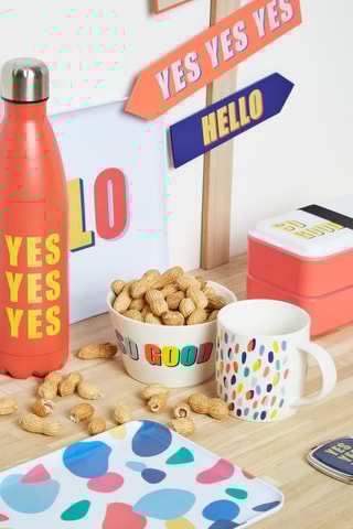 6 bols en New Bone China Elan - 52 cl - Modèle aléatoire