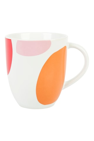 6 mugs en grès Arty - 35 cl - Modèle aléatoire