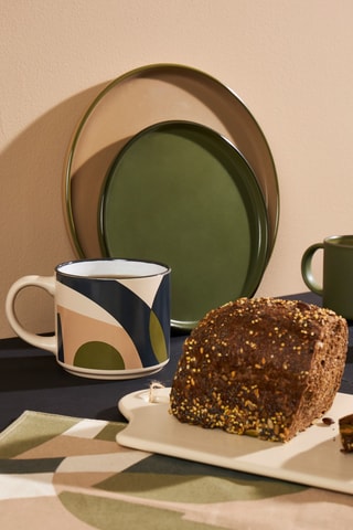 6 mugs en grès Onisogo - 46 cl - Modèle aléatoire