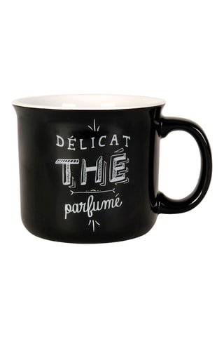 4 mugs en grès - 48 cl