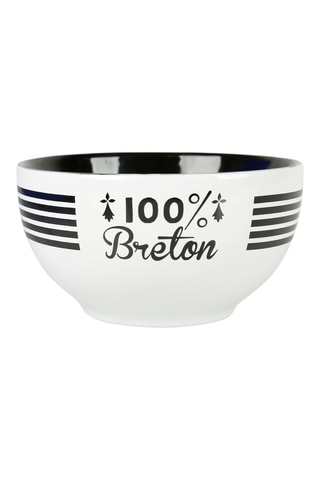 6 bols en grès Bretagne - 68 cl - Modèle aléatoire