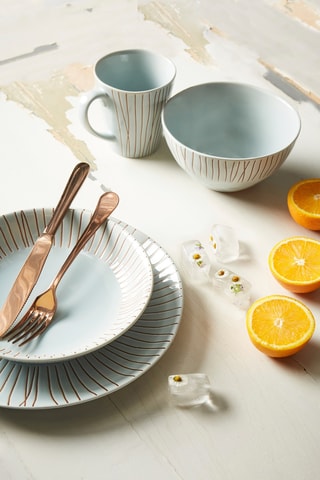 6 bols en grès Calabran