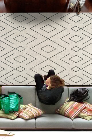 Vloerkleed Malika Beige