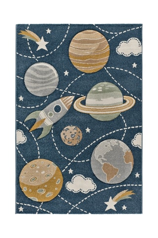 Vloerkleed Ballons - Donkerblauw