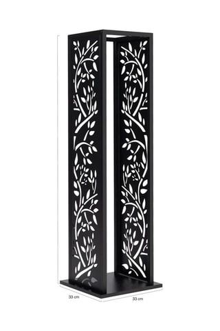 Arrumação para lenha vertical - 33 x 112 x 33 cm