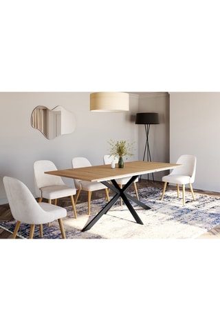 Mesa de refeição extensível Spider - 200-240 cm