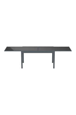 Mesa de jardim extensível - Cinzento-escuro