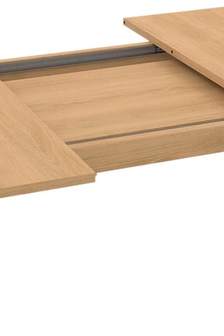 Mesa de jantar extensível Albane - Imitação de madeira