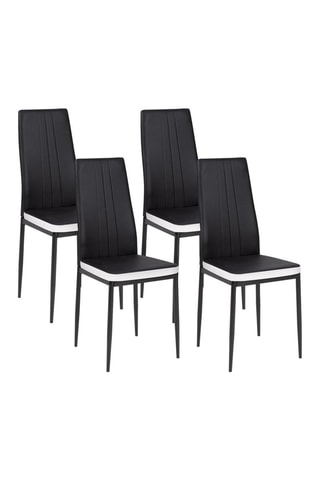 4 cadeiras Jodie - 39 x 41,5 x 96 cm