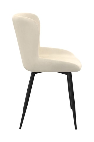 4 cadeiras Taylor - 49 x 81,5 x 56 cm - Revestimento em veludo