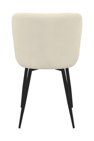 4 cadeiras Taylor - 49 x 81,5 x 56 cm - Revestimento em veludo