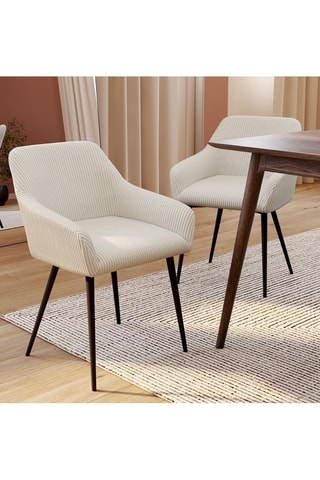 2 cadeiras Jenny - Creme
