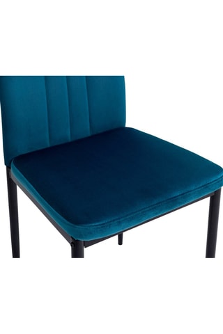 6 cadeiras Jade - Azul