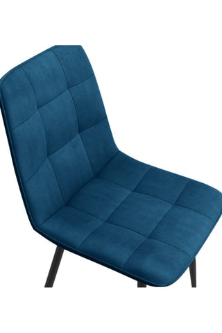 6 cadeiras Linda Azul-pato