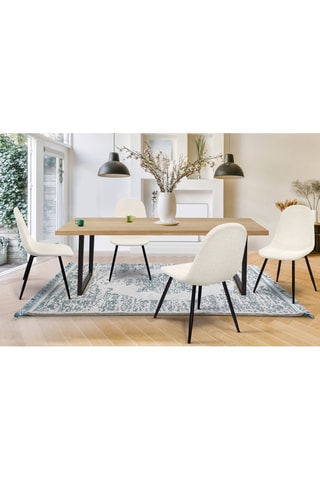 4 cadeiras Sofia - 43 x 86 x 54 cm