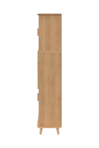 Estante Faustine 3 portas - 80 x 30 x 143 cm 