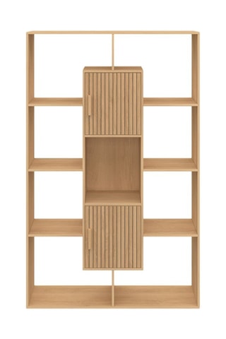Biblioteca 2 portas Faustine - 90 x 30 x 143 cm