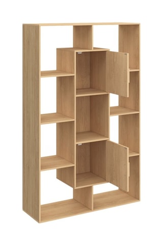 Biblioteca 2 portas Faustine - 90 x 30 x 143 cm