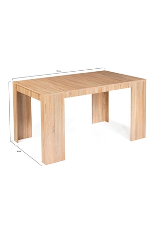 Consola extensível Nora - 45/140 x 90 x 75 cm