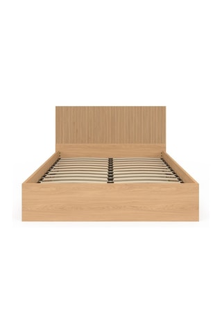 Cama com arrumação e sommier Faustine - Área de deitar 140 x 190 cm