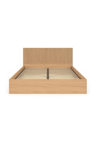 Cama com arrumação e sommier Faustine - Área de deitar 160 x 200 cm