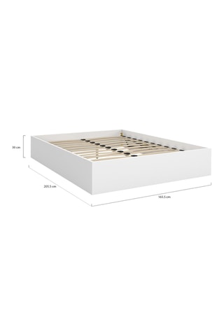 Cama com arrumação e sommier Malta - Área de deitar 160 x 200 cm