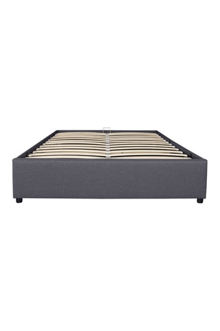 Cama com arrumação e estrado Otto Cinzento