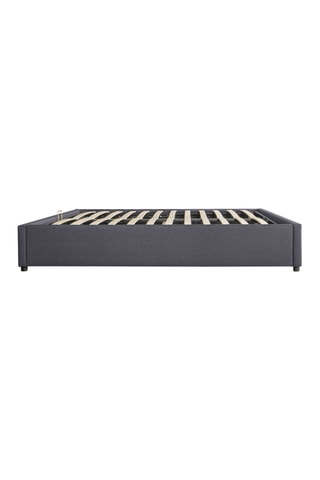 Cama com arrumação e estrado Otto Cinzento