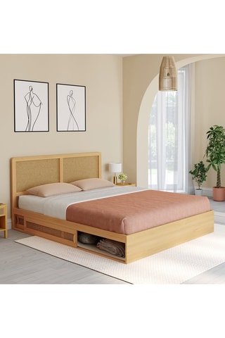 Cama com sommier Eve - Área de deitar 160 x 200 cm
