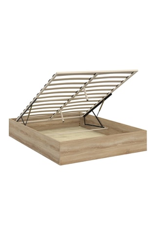 Cama com arrumação e sommier Malta - Área de deitar 140 x 190 cm