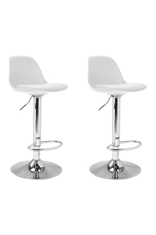 2 bancos de bar Karl - 38 x 104 cm