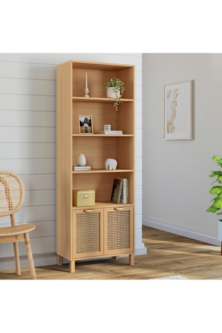Biblioteca 2 portas Eve - 60 x 170 x 30 cm