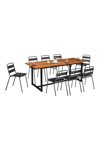 Mesa de jardim extensível - 200 x 90 x 75 cm