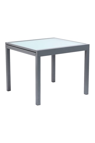 Mesa de jardim extensível - Cinzento