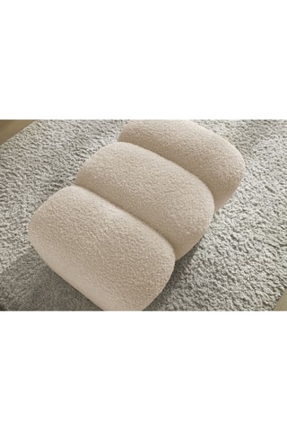 Pouf Hippolyte - Beige