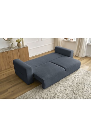 Canapé convertible Sidonie - Bleu foncé