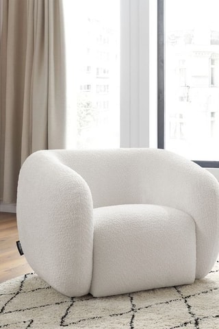 Fauteuil Céline - Blanc