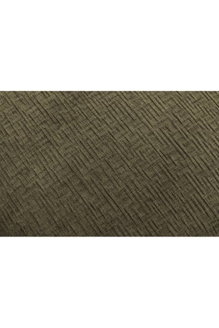 Canapé d'angle modulable et 2 poufs Jeanne - Vert