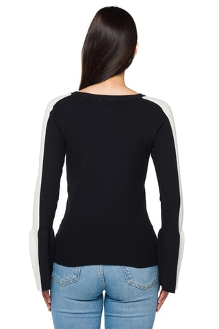 Pull Demetra - Noir et blanc
